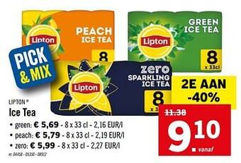 Lidl Ice Tea aanbieding