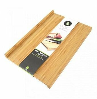 Makro Point-Virgule Aanrechtplank met sapgeul 49 x 32 x 1,5 cm bamboe aanbieding