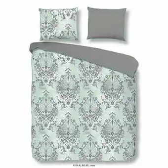Leen Bakker Descanso dekbedovertrek Beau - mint - 240x200/220 cm - Leen Bakker aanbieding