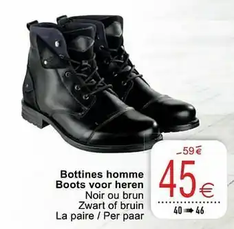 Cora Bottines homme boots voor heren aanbieding