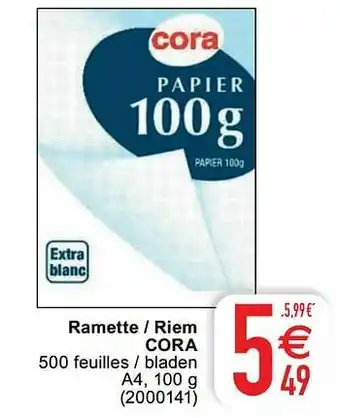 Cora Ramette - riem cora aanbieding