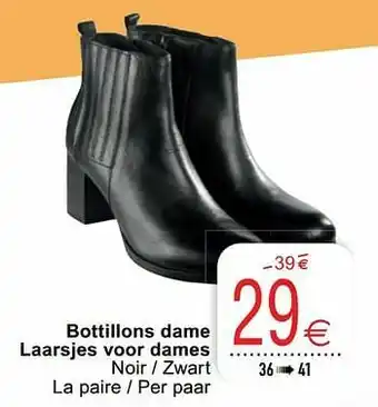 Cora Bottillons dame laarsjes voor dames aanbieding
