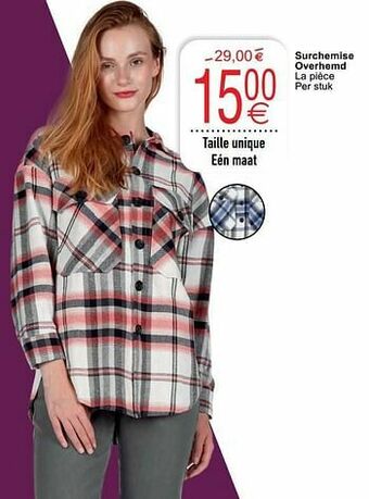 Cora Surchemise overhemd aanbieding