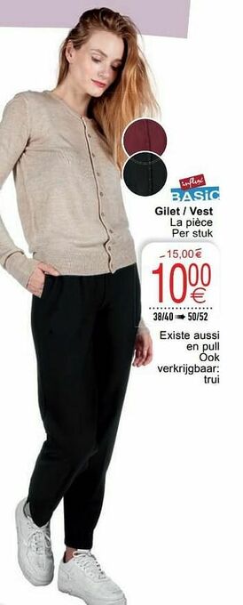 Cora Gilet - vest aanbieding