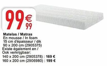 Cora Matelas - matras aanbieding