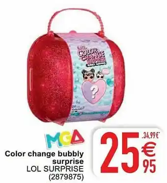 Cora Color change bubbly surprise lol surprise aanbieding