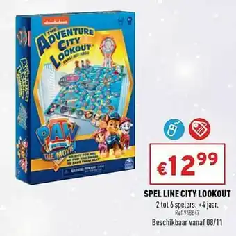 Spel line city lookout