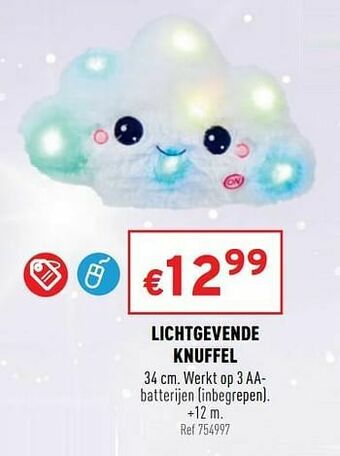 Trafic Lichtgevende knuffel aanbieding