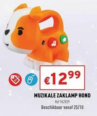 Trafic Muzikale zaklamp hond aanbieding