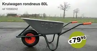 Kruiwagen rondneus