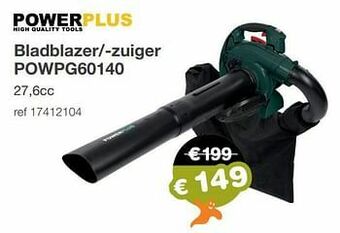 Europoint Powerplus bladblazer--zuiger powpg60140 aanbieding