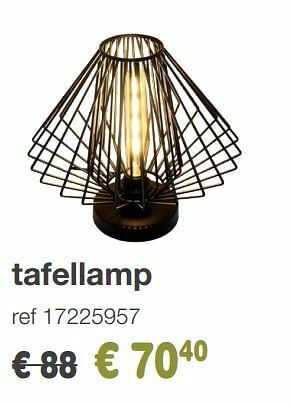 Tafellamp