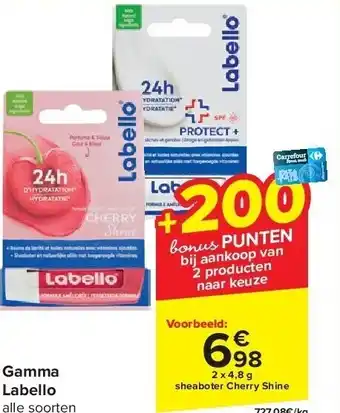 Carrefour Gamma Labello aanbieding