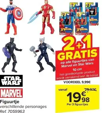 Carrefour Figuurtje aanbieding