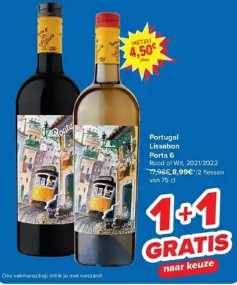 Carrefour Portugal Lissabon Porta 6 aanbieding