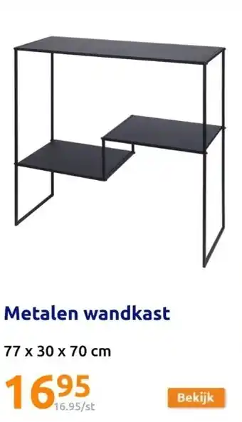 Action Metalen wandkast aanbieding