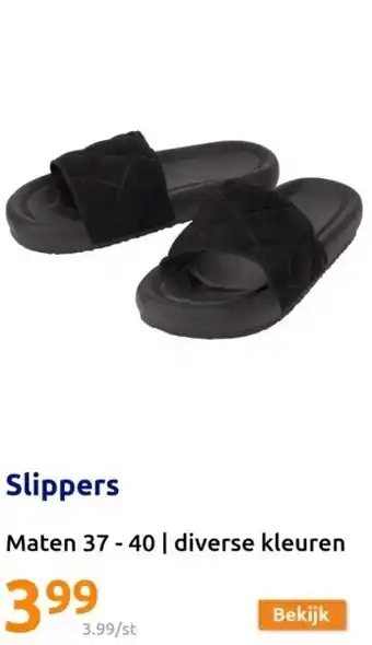 Action Slippers aanbieding