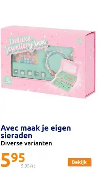 Action Avec maak je eigen sieraden aanbieding