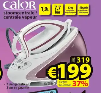 ElectroStock Calor stoomcentrale / centrale vapeur aanbieding