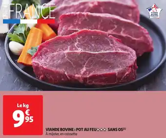 Auchan VIANDE BOVINE: POT AU FEU, SANS OS aanbieding