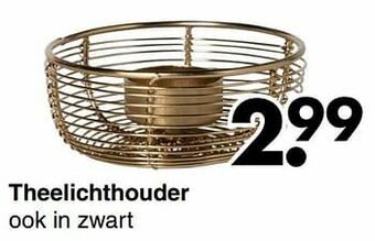 Wibra Theelichthouder aanbieding