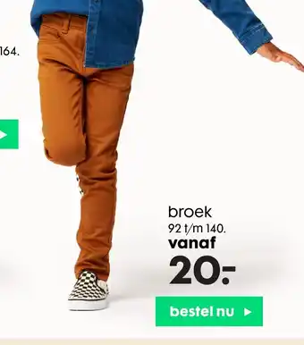 HEMA Broek 92 t/m 140 aanbieding