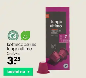 Koffiecapsules Lungo Ultimo 24 stuks