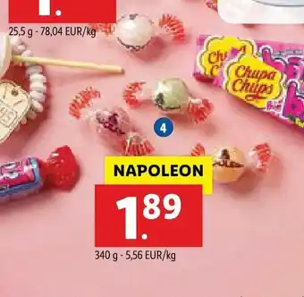 Lidl Napoleon Fruitmix of Lempur aanbieding