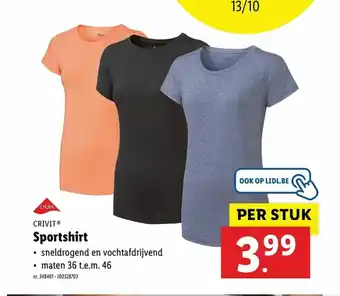 Sportshirt per stuk