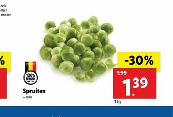 Lidl Spruiten 1kg aanbieding