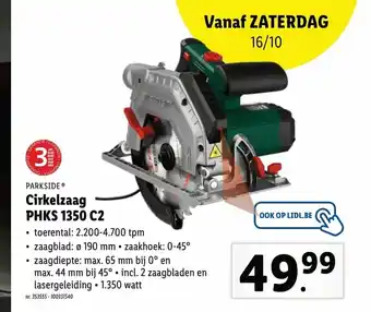 Cirkelzaag PHKS 1350 C2