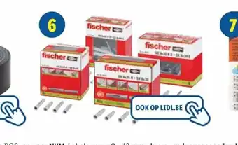 Lidl Fischer Pluggen, Deuvels En Schroeven aanbieding