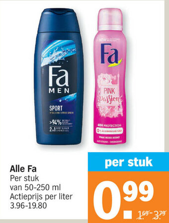 Albert Heijn Alle Fa aanbieding