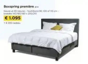 Molecule Boxspring aanbieding