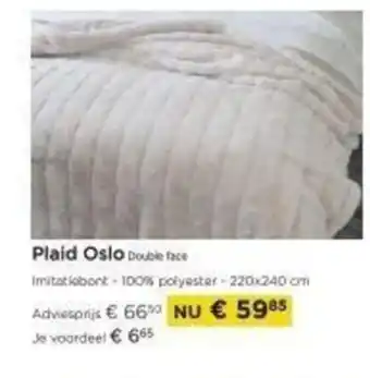 Molecule Plaid OSlo aanbieding