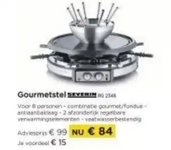 Molecule Gourmetstel aanbieding