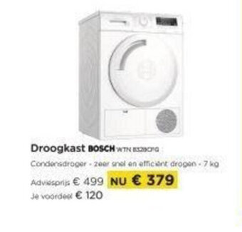 Molecule Droogkast Bosch aanbieding