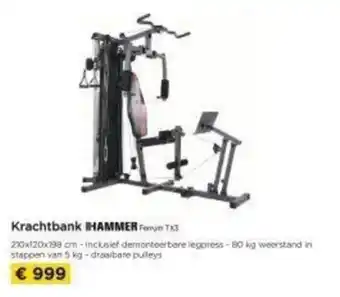 Molecule Krachtbank Hammer aanbieding