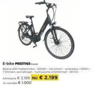 Molecule E-bike Prestige aanbieding