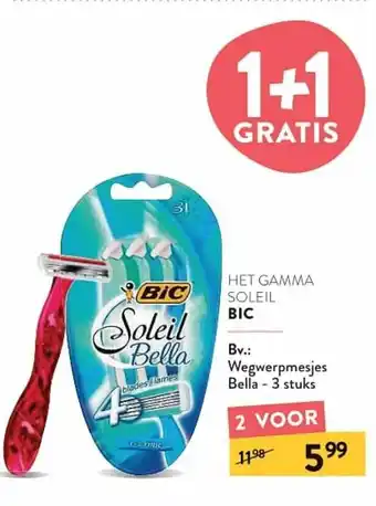 Wegwerpmesjes Bella