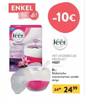 Elektrische waxverwarmer zonder strips