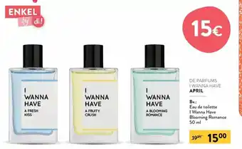 Eau de toilette I wanna Have Blooming Romance 50ml