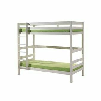 Leen Bakker Vipack stapelbed Pino - wit - 209,4x105,4x182 cm - Leen Bakker aanbieding