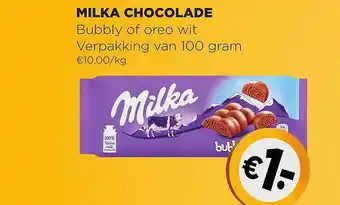 Jumbo Milka Chocolade aanbieding