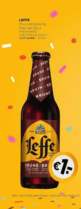 Jumbo Leffe M.u.v. Alcoholvrije aanbieding