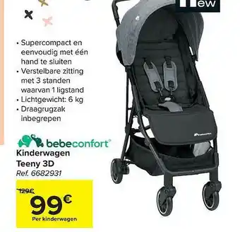 Kinderwagen Teeny 3d
