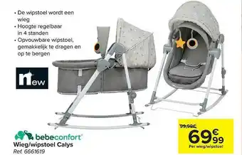 Bebeconfort Wieg Wipstoel Calys