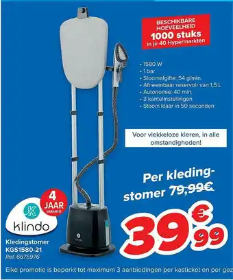 Kledingstomer Kg1580-21 Klindo