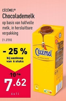 ALDI Chocolademelk aanbieding