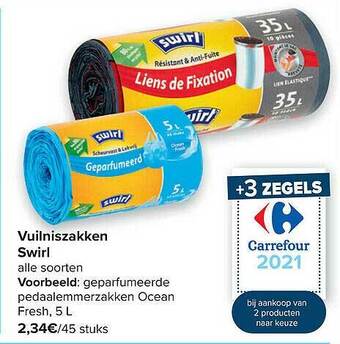 Vuilniszakken Swirl